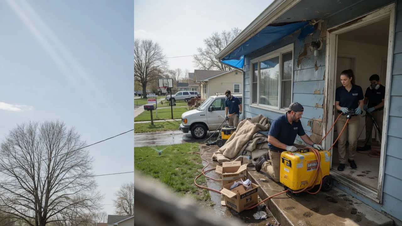 Basement Flood Cleanup in Reynolds, NE near me